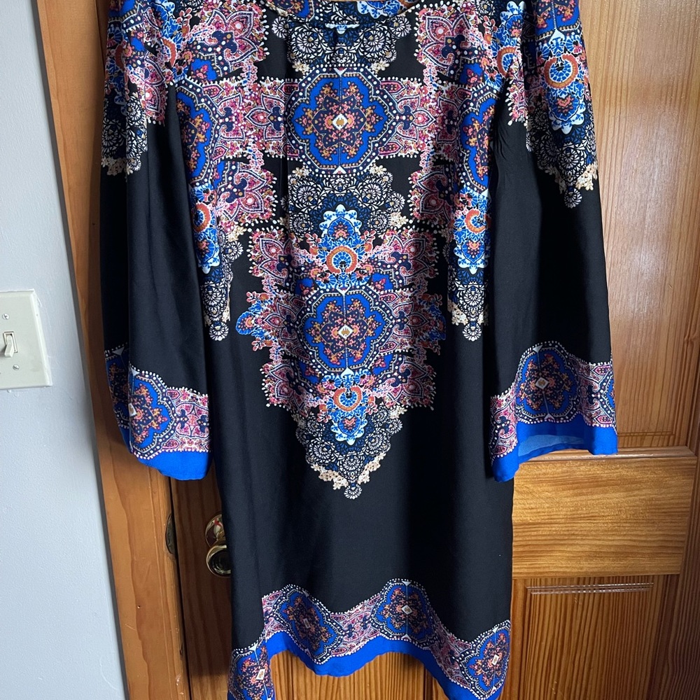 Drapy midi dress
